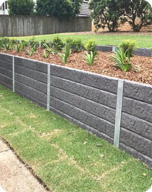 New Retaining Wall